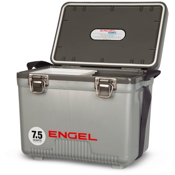 Enfriador ENGEL UC7, 7,1 L, hermético, a prueba de fugas, plateado