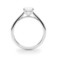 thumbnail image 5 of JewelMore 1 Carat to 3 Carat Round Cut Lab Grown Diamond Graduated Engagement Ring for Women | 14K Gold |F-G Color, VS-SI Clarity | Impressive Collection | 30 Day Free Return, 5 of 14