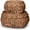 B, variant on The Original Scalloped Basket Set Of 2 - Small Scallop Basket - 15 x 10 x 6 In - Hand-Woven & Award-Winning - Elegant Wicker With Scalloped Edge Lid - Nursery Storage - (Mocca)