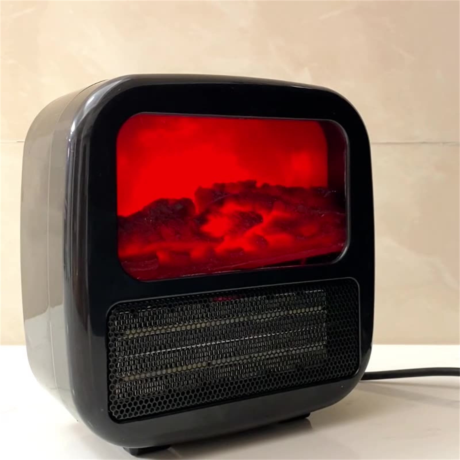 HOZVOMI Portable Space Heater Fast Heating Blower Energy Saving Personal Heater for Home Office Small Heater with Overheat Tilt Protection