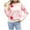 DT--White, variant on DailyTrove Women's Heart Print Sweater, Long Sleeve, Casual Date & Festival Wear, Warm Wool Blend, Plus Size Friendly