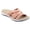 Red, variant on Womens Flat Sandals with Arch Support Orthopedic Comfort Plantar Fasciitis Soft Cushion Slippers Straps Breathable Slip on Comfortable Walking Shoes