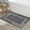 Dark Gray, variant on Non Slip Bath Mat, Dark Gray 24"x 48" Rubber Backing Ultra Thin Bathroom Rugs Fit Under Door Quick Dry Super Absorbent Washable Bath Rug Shower Mat for Bathroom Floor Bathtub Shower Sink, Easy Care