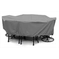 thumbnail image 1 of KoverRoos Weathermax 81362 Large High Back Dining Set Cover, 112 by 88 by 36-Inch, Charcoal, 1 of 4