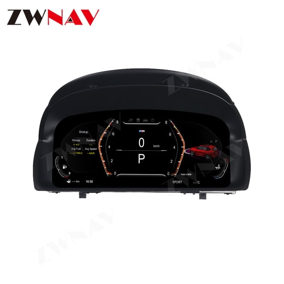 ZWANV 12.3 inch car LCD digital instrument panel instrument cluster speedometer suitable for BMW X1/E84 multimedia player host