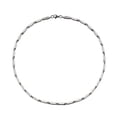 thumbnail image 3 of Collar de cadena fina para clavícula y cuello para mujeres y hombres, accesorios de joyería de moda, con cierre de langosta para Navidad y bodas 50 centímetros, 3 of 8