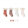 thumbnail image 2 of Eleanos Infant Socks 0-3y Girls Baby Girl Socks Baby Socks Kids Toddlers Girls Knee High Princess Infant Long Soft Cotton Lace Socks Children Socks Baby Girl Socks, 2 of 6