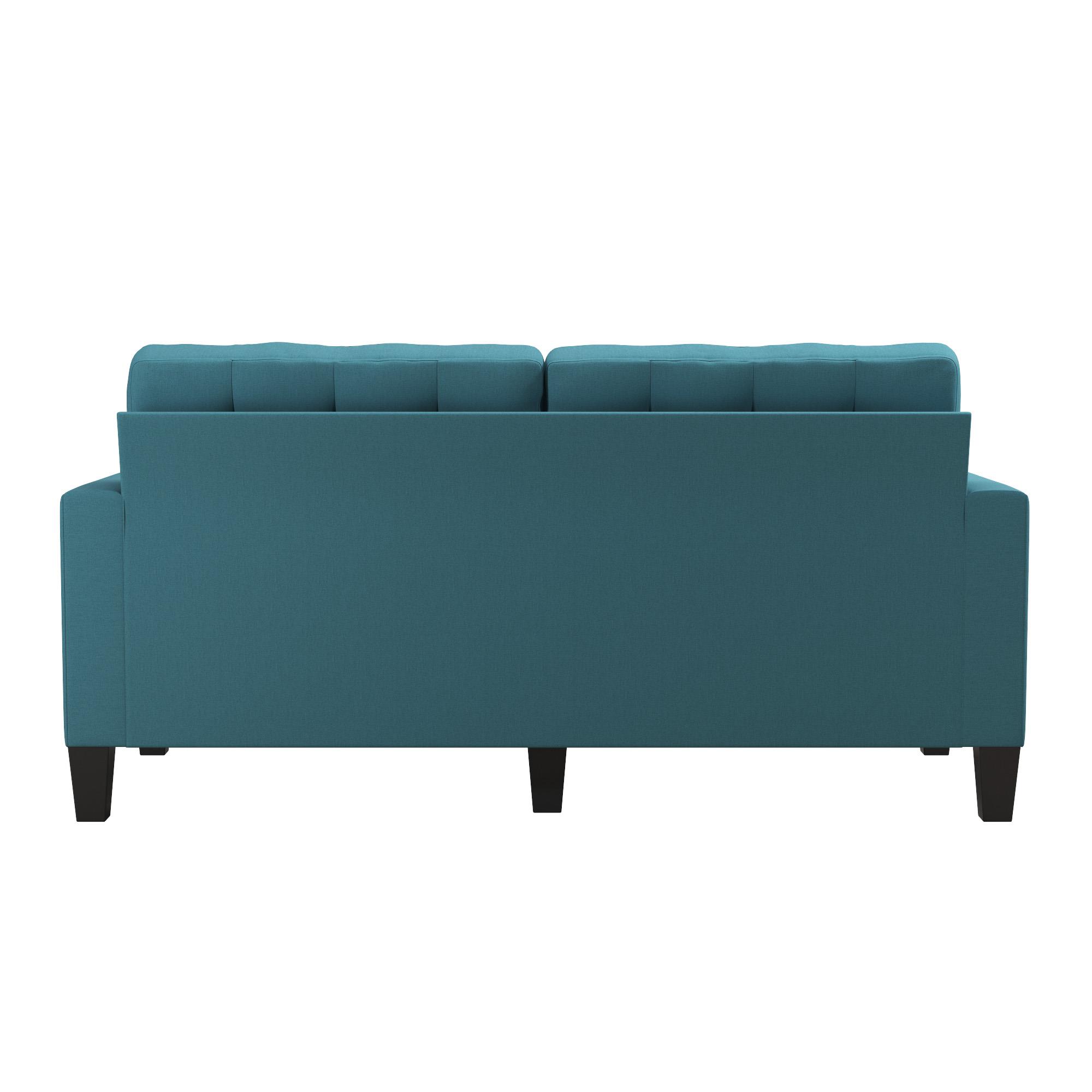 River Street Designs Emily Upholstered Sofa, Teal