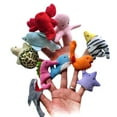 thumbnail image 2 of Marionetas de dedo de Animales Marinos 10 Unids/set ANGGREK, 2 of 7