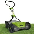 thumbnail image 4 of GASKY 16 Inch 5 Blade Push Reel Lawn Mower, 5-Blade, Green, 4 of 12