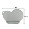 thumbnail image 5 of Fruit Bowl,Silicone Kids Placemats Non Slip Silicon Placemats For Kids Toddlers Babies Non Slip Table Setting Placemat For Dining For Storage, 5 of 9