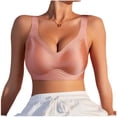 thumbnail image 4 of Xdegoge Bras for Women Full Coverage Minimizer Seamless Support Lifting Wireless Bralettes Adjustable Strap Comfortable No Underwire, 4 of 6