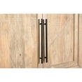 thumbnail image 5 of Taran Designs Lawrence 4-door Solid Wood Sideboard in Beige, 5 of 10