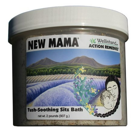Wellinhand Action Remedies 440396 New Mama Tush Soothing Bath 2 Lb.
