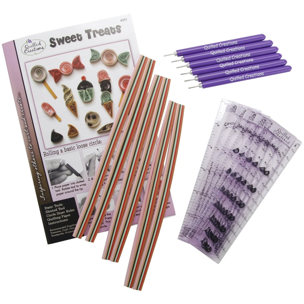 Quilling Class Pack Kit, Sweet Treats