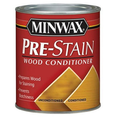41500000 Pre-Stain Wood Conditioner, pint, Treating the surface with Pre-Stain wood conditioner helps prevent streaks and blotches by evening out.., By