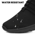 thumbnail image 3 of Fidabo Men's Non-Slip Work Shoes Waterproof Chef Shoes for Kitchen Restaurant Hospital Staff Lightweight Walking Sneakers Breathable and Easy-Clean Slip-On Design, 3 of 8
