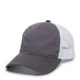 thumbnail image 4 of Outdoor Cap FWT-130L Cotton twill unstructured cap-Charcoal/White, 4 of 8