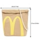 thumbnail image 3 of Bolsa De Hombro Bolsa de mensajero para mujer, bolsa cruzada de moda divertida con sensación de papel de lona (estilo A) Likrtyny Para Estrenar, 3 of 3
