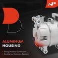 thumbnail image 6 of A-Premium Air Conditioner AC Compressor with Clutch Compatible with Mazda 3 2006-2008, 5 2006-2010, 2.3L, 6 of 6