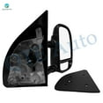 thumbnail image 6 of Driver & Passenger Side Mirrors, Left-Right Manual Adjust Non-Heated Textured Black Manual Folding For 1999-2007 Ford F-550 Super Duty, Door Mirror Pair of 2, 6 of 10
