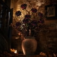 thumbnail image 6 of Aurorax 2 Pcs Gothic Fake Rose Flowers,Halloween Decorations Indoor Dark Academia Black and Red Roses Artificial Flowers Vintage Gothic Decor for Adults Halloween Party Office Desktop Art, 6 of 6