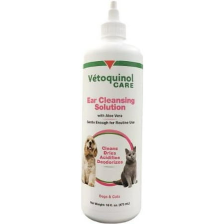 White Cleansing Cream - Vet Solutions Ear Cleansing Solution (16 oz)