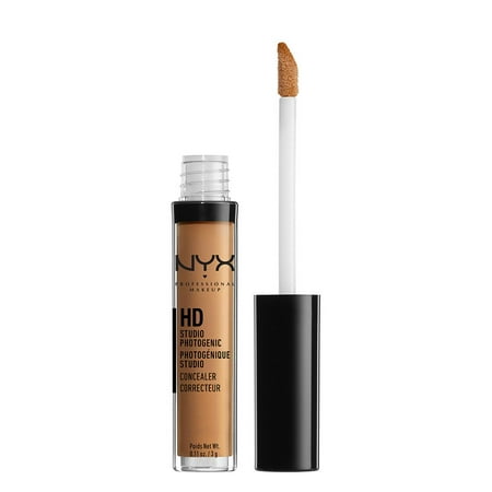 NYX Professional Makeup HD Studio Photogenic Concealer Wand, medium coverage, undereye concealer Nutmeg