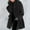 Black, variant on Womens Winter Wool Coat Trench Jacket Ladies Warm Slim Long Overcoat Outwear plus Size Coats for Women 5x Winter Women Snow Coat Wool Women Coat Heavy Rain Coat for Women Winter Coats for Women plus