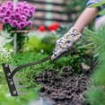thumbnail image 4 of Heavy Duty Steel Garden Rake - 5-Tooth Detachable Weeder & Cultivator Tool for Lawn, Yard, Flower Beds | Ergonomic Handle | All-Soil Metal Rake (Size as Pictured), 4 of 4