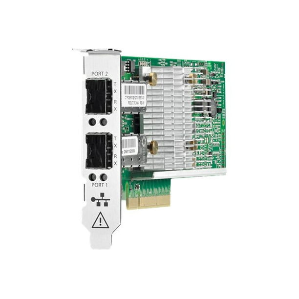HPE 530SFP+ - Adaptateur Réseau - Profil Bas PCIe 3.0 x8 - Ethernet 10 Go x 2 - pour Apollo 4200 Gen10; ProLiant DL360 Gen10, DL388p Gen8