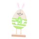 thumbnail image 4 of Adornos de conejo de Pascua, decoración de Pascua, figura de conejo coleccionable Verde, 4 of 9