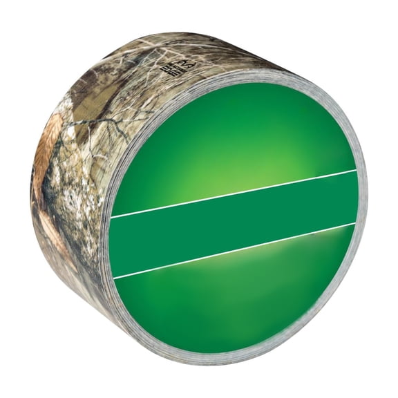 Realtree Camo Duct Tape, 1.88 Inches Wide x 30 Feet Long, Strong Adhesive Multi-Surface Tape for Temporary Floor Marking DIY Projects, Green