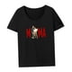 thumbnail image 2 of Camiseta para mujer Trajes femeninos Señoras Casual Ropa clásica Camiseta básica L, 2 of 8