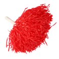 thumbnail image 4 of Pompones de animadora para disfraz de animadora, accesorio deportivo (rojo), 4 of 14