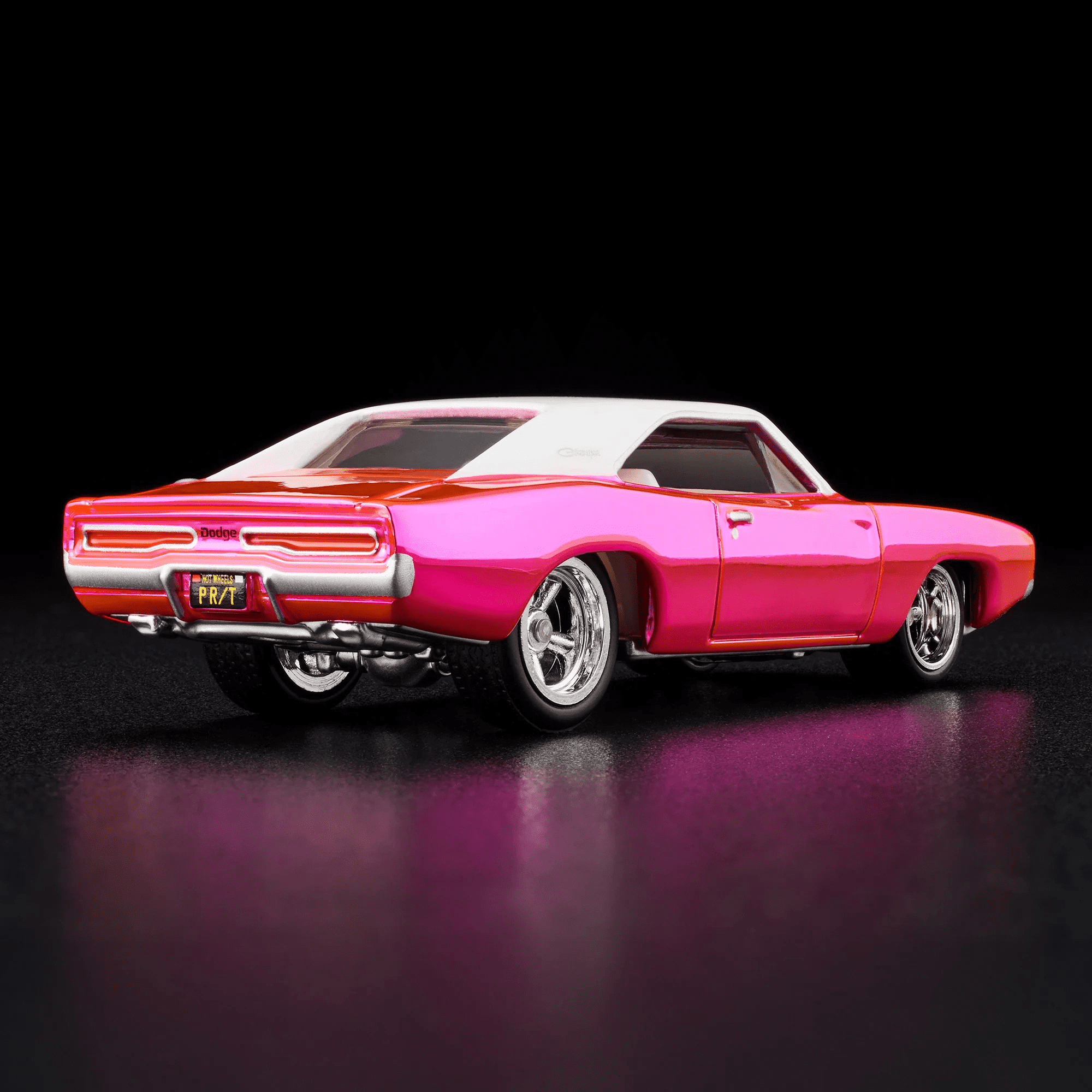 Hot Wheels RLC Pink 1969 Dodge Charger R/T