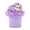 Purple, variant on Purple 70Ml Butter Colored Clay Donut Purple Stretchy Diy Sensory Putty Fluffy Texture Non Settling For Sensory Activities