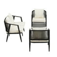 thumbnail image 6 of Leumius 4 Pieces Patio Furniture Set,Modern Outdoor Conversation Set for Patios,Lawns,Beige, 6 of 8