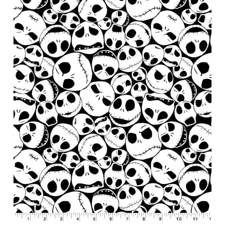 UPC: 0887816366373 | Disney Nightmare Before Christmas All Jack Cotton Fabric