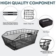 thumbnail image 4 of Cesta trasera para bicicleta RAYMACE, capacidad de 20 kg, con cubierta impermeable, 4 of 7