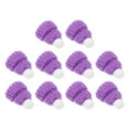 thumbnail image 6 of 10PCS Knitted Small Christmas Hat Santa Claus Christmas Hats Headdress Party Favors DIY Handmade Accessories (Purple), 6 of 6