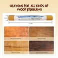 thumbnail image 2 of CCOCC 20 Colors Wood Filler Sticks,Wood Repair Wax Crayons,Furniture Scratch Wax Stick Pen for Repairing Scratches,Scuffs,Cracks,and Holes on Wooden Floor,Cabinet,Laminate,Hardwood, 2 of 6