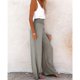 thumbnail image 5 of Pantalones de pierna ancha NikouMX cintura elástica largos sueltos, 5 of 8