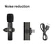 thumbnail image 4 of Micrófono de computadora en vivo Streaming Vlogging Video Chat Clip-on Bluetooth Compatible con Solapa Mic Mic Auto Par 360 grados Pickup Type 1 sidaley EL005606-01B, 4 of 6