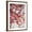 Brown Frame, variant on Art.com Cherry Blossoms I Stretched Canvas Print Wall Art by Susan Bryant, 12" x 16"
