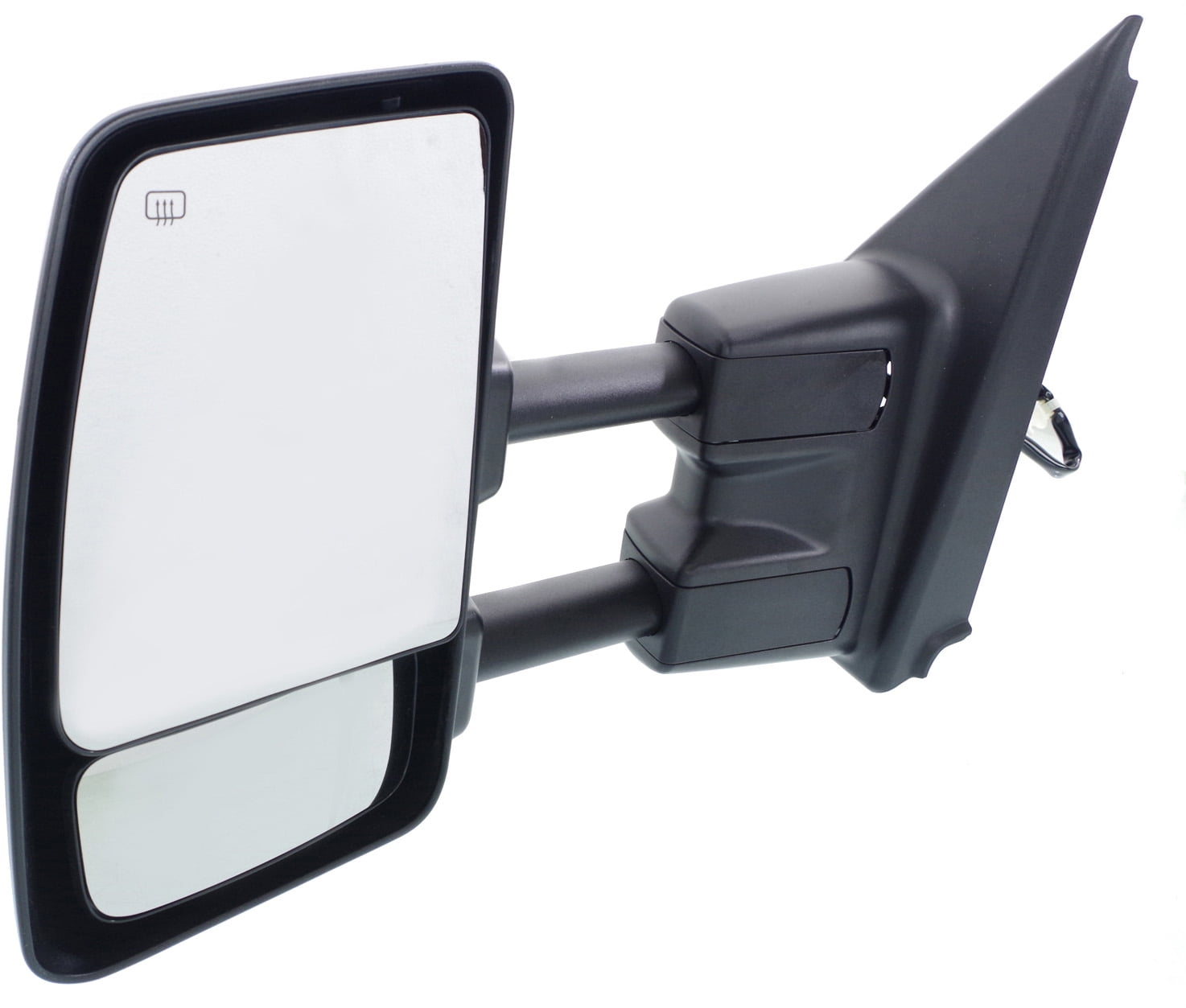 Towing Mirror Compatible With 2012-2018 Nissan NV3500 NV2500 Left Driver Side Heated w/ Blind Spot Corner Glass Chrome Kool-Vue