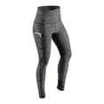 thumbnail image 3 of Leggings Pantalones elásticos de yoga de cintura alta Fitness Sports Mujer Trajes, Gris, XL Methold AP002120-12, 3 of 7