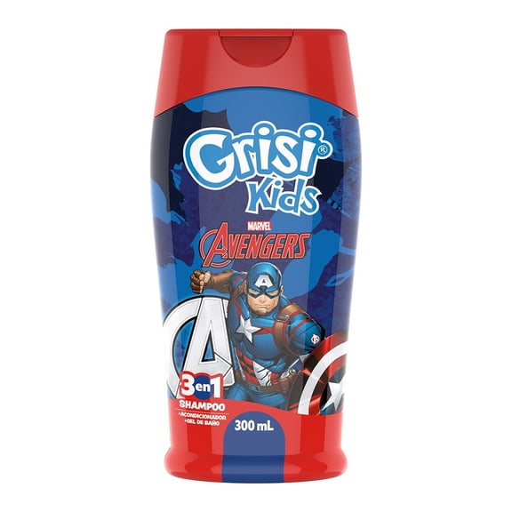 Shampoo 3en1 Grisi Kids Avengers 300ml