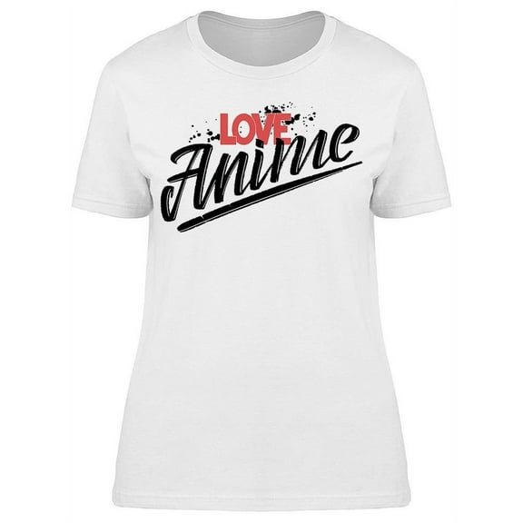 Love Anime T-Shirt Women -Image by Shutterstock, Female x-Large
