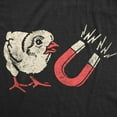 thumbnail image 2 of Mens Funny T Shirts Chick Magnet Sarcastic Graphic Tee for Men Graphic Tees, 2 of 7